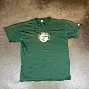 Russell Athletic green vintage 90s Humboldt State University tee Men's Large